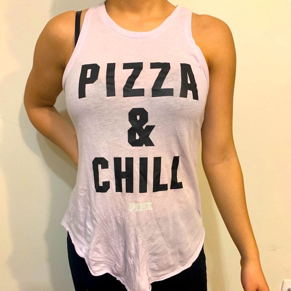 Pink workout top